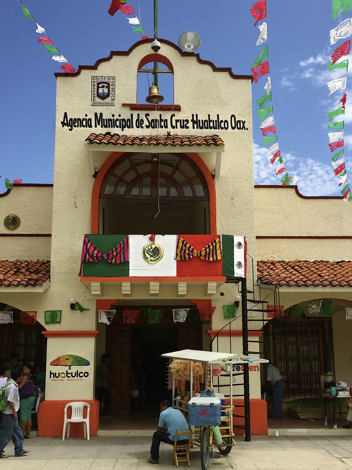 Festive Municipal Building Huatulco